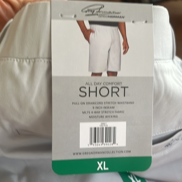 NWT  Greg Norman All Day Comfort Short Silver Size XL - Picture 6 of 9